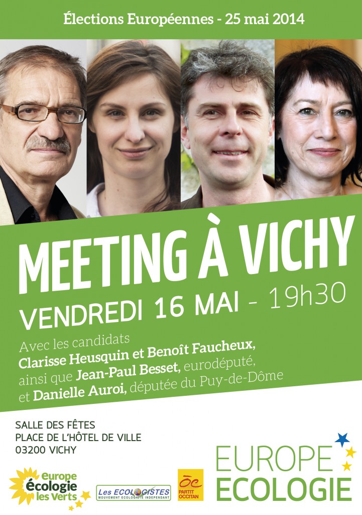 Meeting Vichy Europe Ecologie