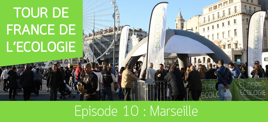 Le Tour de France de l'Ecologie s'est arrêté à Marseille