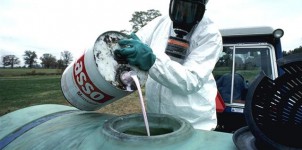 Monsanto pesticide to be sprayed on food crops.