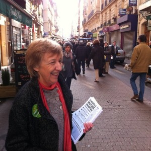 Isabelle Faugeras, candidate dans la 4eme circonscription de Paris
