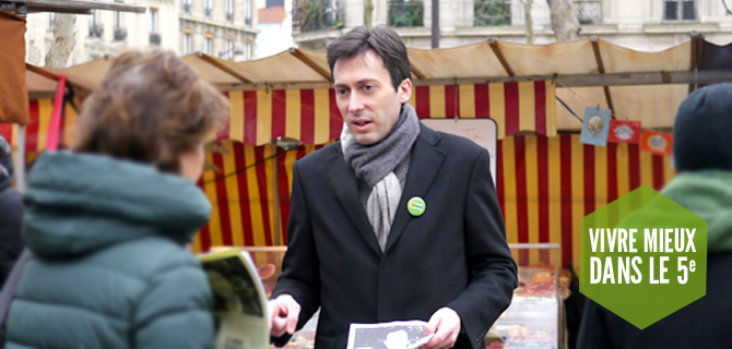 Laurent Audouin candidat EELV 5e aux municipales de 2014