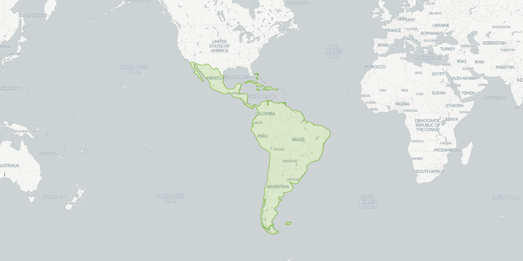 Amérique latine et Caraïbes