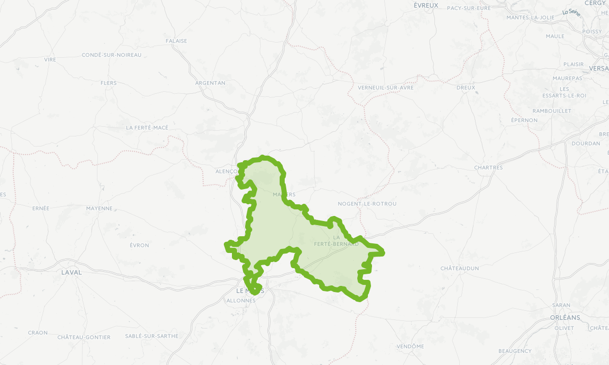 5ème circonscription de la Sarthe
