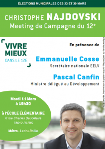 Flyer invitation meeting Paris12