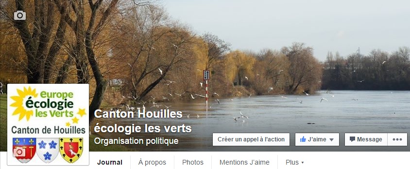 Page Facebook du canton Houilles