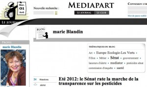 Mediapart Marie Blandin