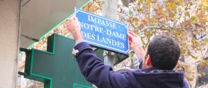 Une impasse rebaptisée Notre-Dame-des-Landes par EELV à Lyon