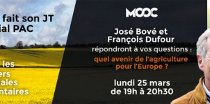 debatPacMooc José Bové Francois Dufour