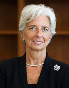 Lagarde, Christine (official portrait 2011)  by Fonds monétaire international (identité du photographe non mentionnée) - Wikimedia Commons
