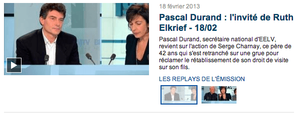 Pascal Durand : l'invité de Ruth Elkrief - 18/02