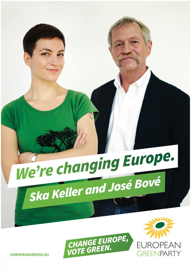 Poster with Leading Candidates Ska and Jose