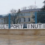 Protestation devant la Préfecture de la Nièvrepréfecture de la Nièvre