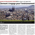 Odile Vignal a signé la charte Phyt'eauvergne pour la ville de Clermont-Ferrand