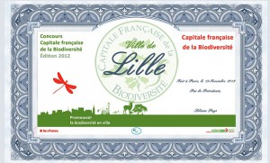 Lille capitale française de la biodiversité 2012