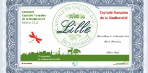 Lille capitale française de la biodiversité 2012