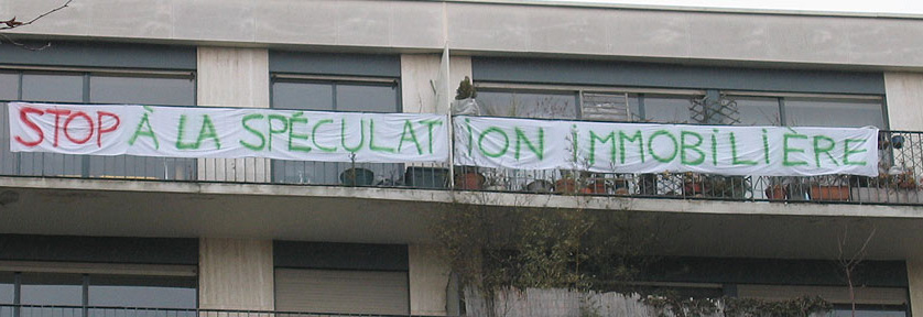 Manifestation contre la vente à la découpe