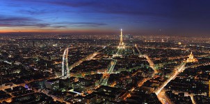 Paris vue nocturne