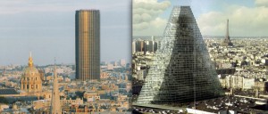 Tours Triangle et Montparnasse