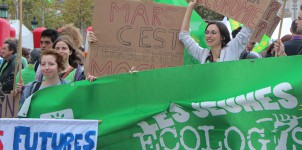 Marche pour le Climat avec les jeunes écologistes