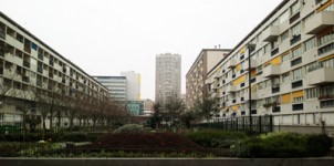 Ilot Bièvre, vue sur le mail
