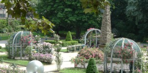 Le square Le Gall fleuri