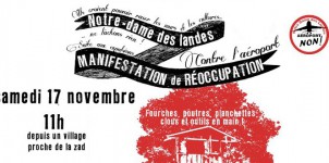 Notre Dame des Landes: appel à la réoccupation