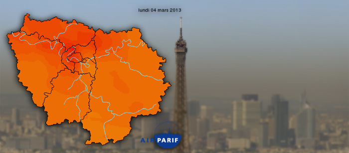 Paris-pollution Airparif