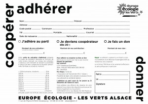 Bulletin d'adhésion