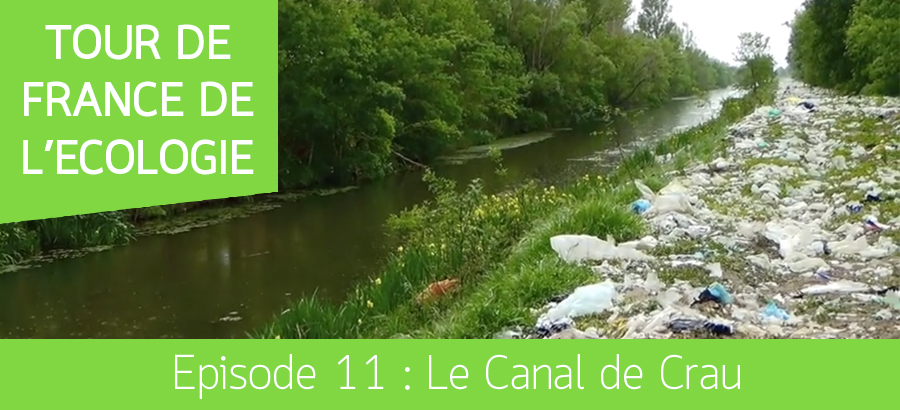 Le Tour de France de l'Ecologie s'est arrêté sur la digue du Canal de Crau