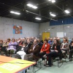 Public pendant la rencontre Pascale Hameau, François de Rugy, Janik Tatard