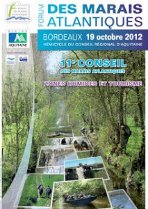 2012 octobre Zones humides tourisme forum des marais atlantiques Aquitaine