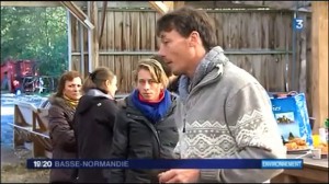 Soutien de François Dufour à la bergerie de Génêts : reportage de France 3