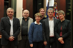 Groupe Europe Ecologie Les Verts au conseil regional de Bourgogne, 2011.