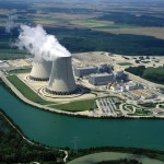 07/00/1997. The nuclear in Normandy seen from the sky