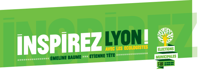 Bandeau - campagne Inpirez Lyon 2014 - Elections Municipales