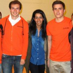 Karima Delli avec de jeunes volontaires d’UnisCité de Grenoble (en service civique)