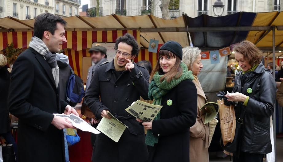 Photo des Candidats écologistes pour les municipales dans le 5e arrondissement de Paris