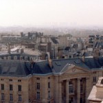 Le ciel pollué de Paris depuis le Panthéon. (Photo: Aly Abbara)