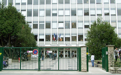 Photo de la façade de la fac de Censier