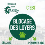 Blocage des loyers écologie paris 18