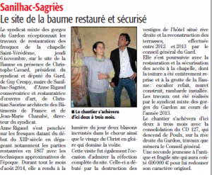 La Baume_revue presse201114