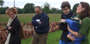 visite installation avicole en Sarthe (c) HB