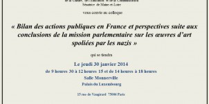 Invitation Colloque 30 janvier 2014