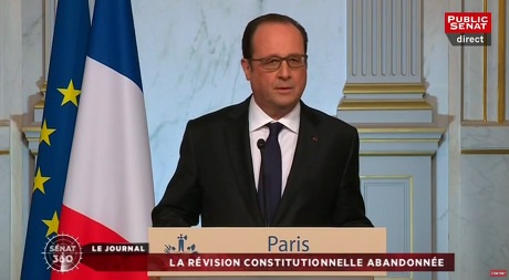 Sénat 360 : Sénat 360 : La révision constitutionnelle abandonnée / Un échec pour F. Hollande ? / La réforme pénale débattue au Sénat (30 mars 2016)