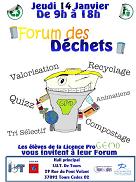 Forum des déchets - IUT Tours Nord