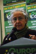 Maryse Arditi, vice-présidente du conseil régional lors de la Convention Régionale de l'écologie
