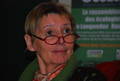 Françoise Alamartine, porte-parole Europe Ecologie Languedoc Roussillon, lors de la Convention Régionale de l'écologie